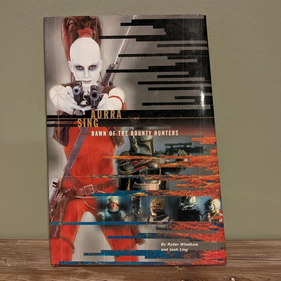 Star Wars 2000 "Aurra Sing: Dawn of the Bounty Hunters" reference book - Picture 1 of 9